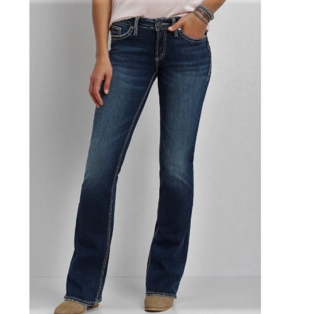 Silver Suki Surplus Boot Cut Jeans Size 27